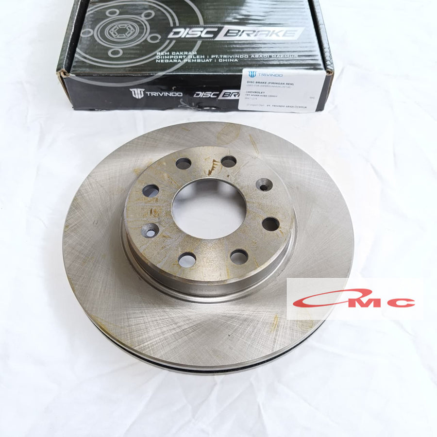 Disc Brake Piringan Rem Depan Aveo Lova Kalos Spark 1.2 1200 cc Trivindo 96471274-TRV