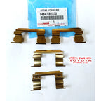 Fiting Fitting Kit Disc Brake Depan Plat Kampas Rem Depan All New Rush Terios Original 04947-BZ070 Plat Lapisan Disc Brake Pad Spring Plat Kancingan Tatakan Ganjelan Kampas Rem Depan Front