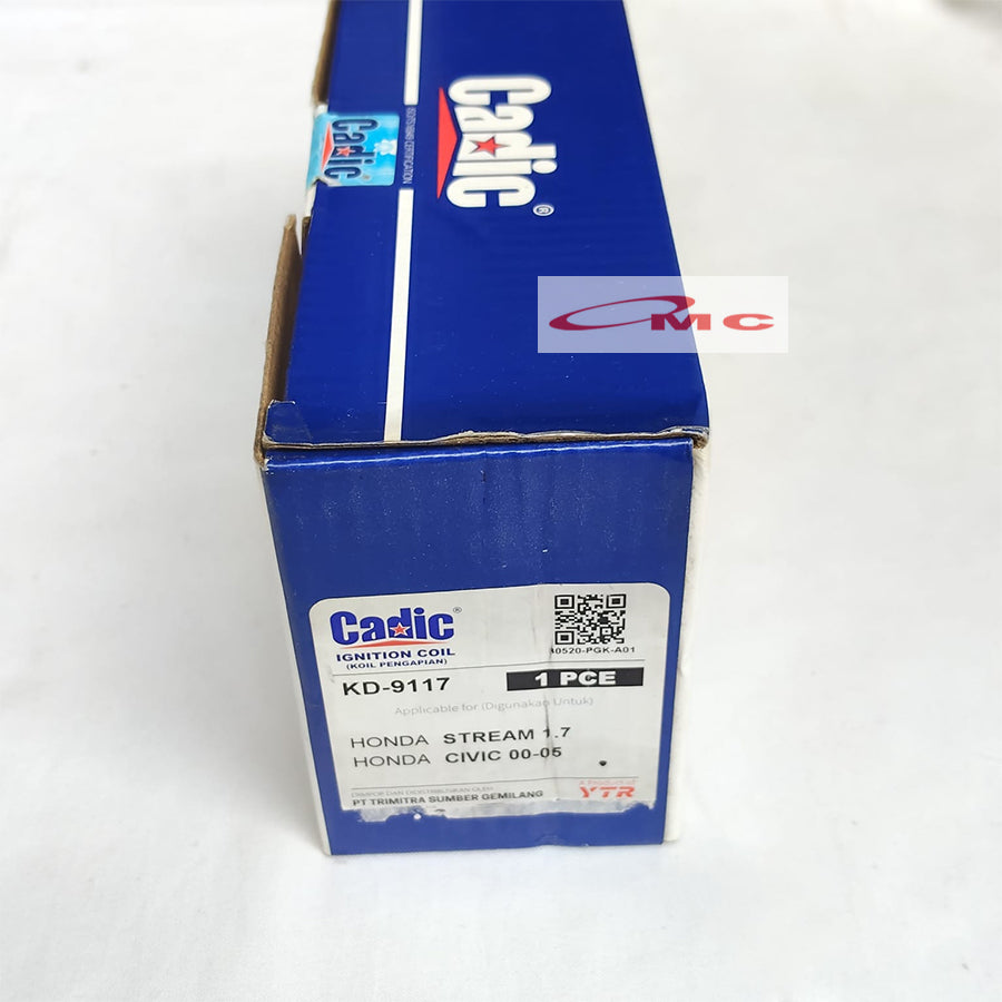 Coil Ignition Koil Honda Stream 1.7 Civic Cadic KD-9117 Original Koil Pengapian Koil Ignition Coil Kadic Kadik