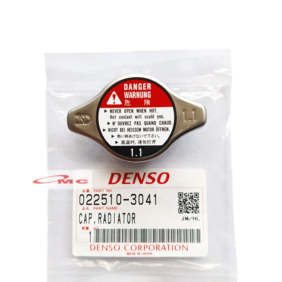 Tutup Cap Radiator Micro 1.1 Honda Brio Mobilio Jazz Freed CRV City GM2 Universal Model Kuping Lebar Original Denso 022510-3041 Cap Tutup Radiator Cap Kap Radiator Merah Honda Sedan Ori