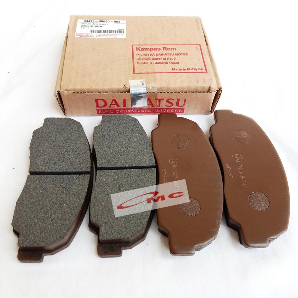 Brake Pad Kampas Rem Depan FEROZA F62 TAFT F70 ORI Daihatsu Genuine Parts 04491-60060-008