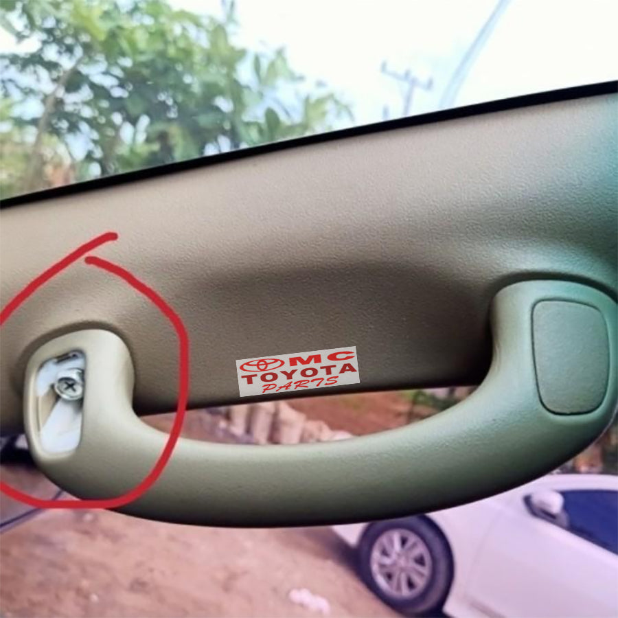 Tutup Cover Baut Handle Pegangan Tangan Kanan Kiri Fortuner Hilux Original Toyota 74615-0K010-B0 / 74616-0K010-B0 Abu-abu Ori