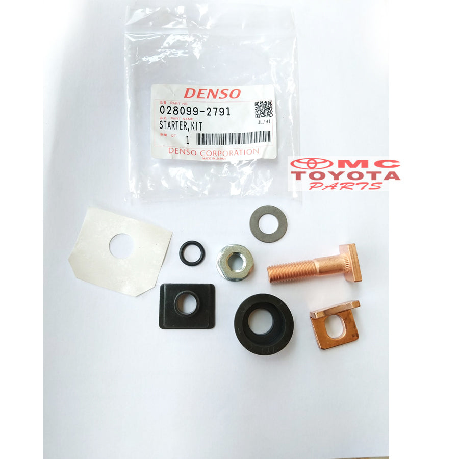 Repair Kit Starter Denso Panther L300Diesel Siku Starter Set - DSO.028099-2681/0 Original
