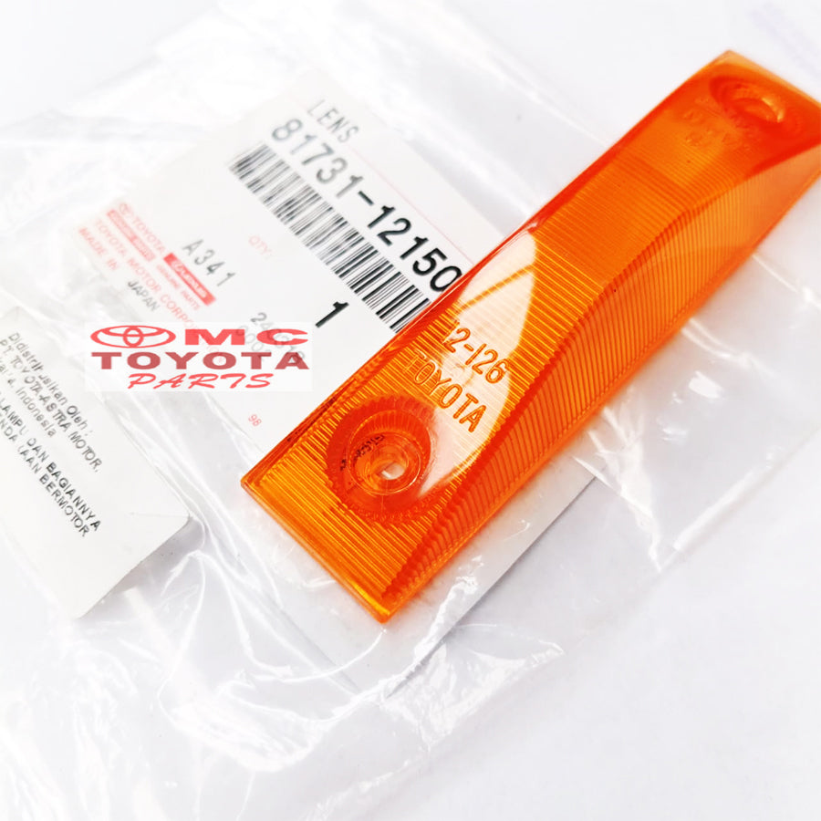Mika Lampu Sen Sein Fender Spakbor Corolla DX Ke70 Ke 70 Original Toyota 81731-12150 Mika Side Lamp Mika Kaca Lampu Sein Samping Fender