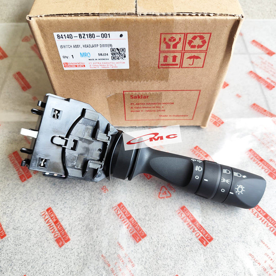 Saklar Lampu Depan New Agya Ayla Calya Sigra 1.2 Great New Xenia Avanza All New Rush Terios Original 84140-BZ180-001 Saklar Lampu Sen Sein Saklar Switch Headlamp Lampu Depan Saklar Foglamp Foglam Ori