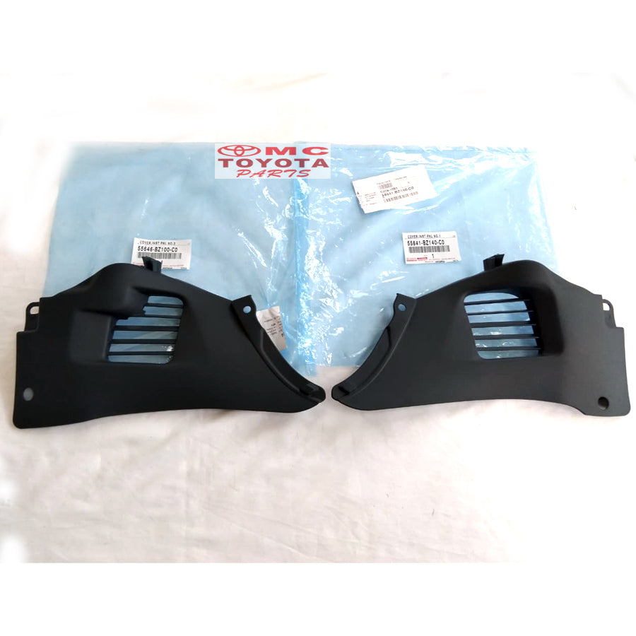 Tutup Cover Panel Bawah Dashboard Samping Konsol Box Kanan Kiri All New Avanza Xenia Original 55641-BZ140-C0 55646-BZ100-C0