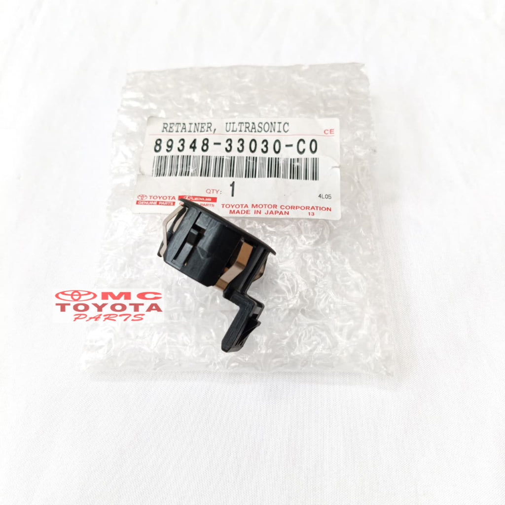 Cover Tutup Ring Sensor Mundur Parkir Retainer Ultrasonic Corolla New Altis Camry Fj Cruiser Wish Original Toyota 89348-33030-C0 Holder Sensor Parkir Mundur Belakang