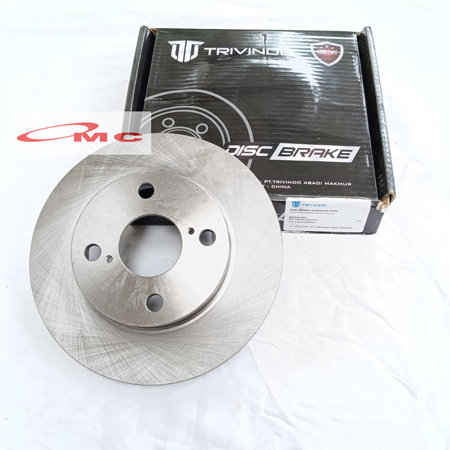 Disk Brake Piringan Rem Depan Daihatsu Sirion 2007-2015 Trivindo 43512-BZ042-TRV