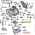 Seal Pipa Matic 2nd 4th Brake Cylinder Agya Ayla Calya Sigra Sirion Original 35638-B1020 Seal 2ND 4TH Matic Valve Body Seal Brake Cilinder Silinder