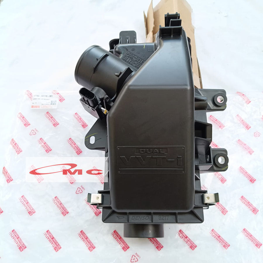 Box Rumah Filter Udara + Saringan + Sensor Air Flow Grand Avanza Xenia New Rush Terios Dual VVTI Original 17700-BZ170-001