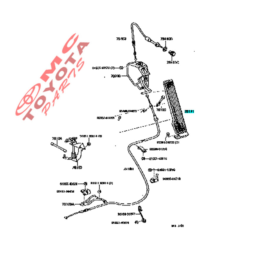 Pedal Gas Atau Pijakan Gas Toyota Dyna Saurus All Tipe Original 78110-95410