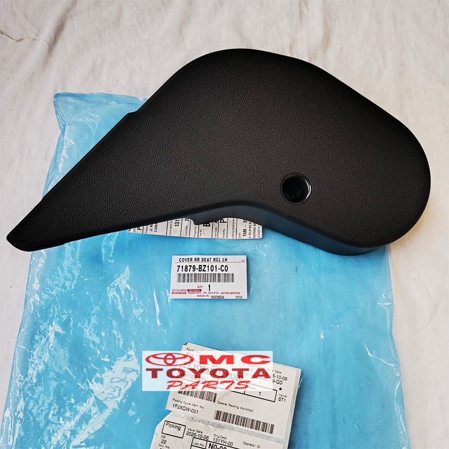 Cover Tutup Samping Jok Tengah Kiri Bagian Dalam All New Avanza Xenia Veloz 2022 Original 71879-BZ101-C0