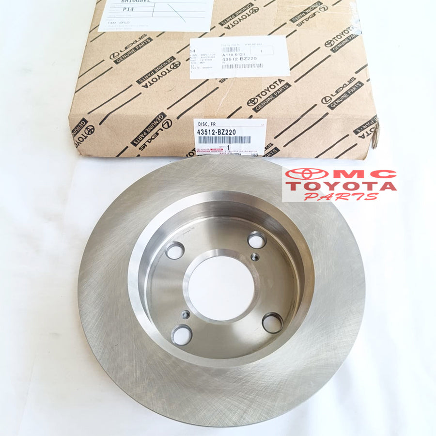 Disc Disk Brake Piringan Cakram Rem Depan Manual Ori Agya Ayla 1000cc 43512-BZ220