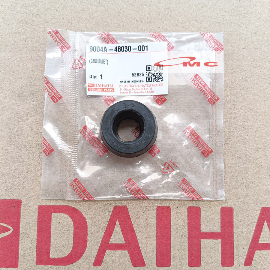 Karet Dudukan Radiator Bagian Bawah Avanza Xenia Rush Terios Calya Sigra Agya Ayla Gran Max Luxio Sirion Veloz Raize Rocky Original 9004A-48030-001 Karet Grommet Gromet Radiator Granmax