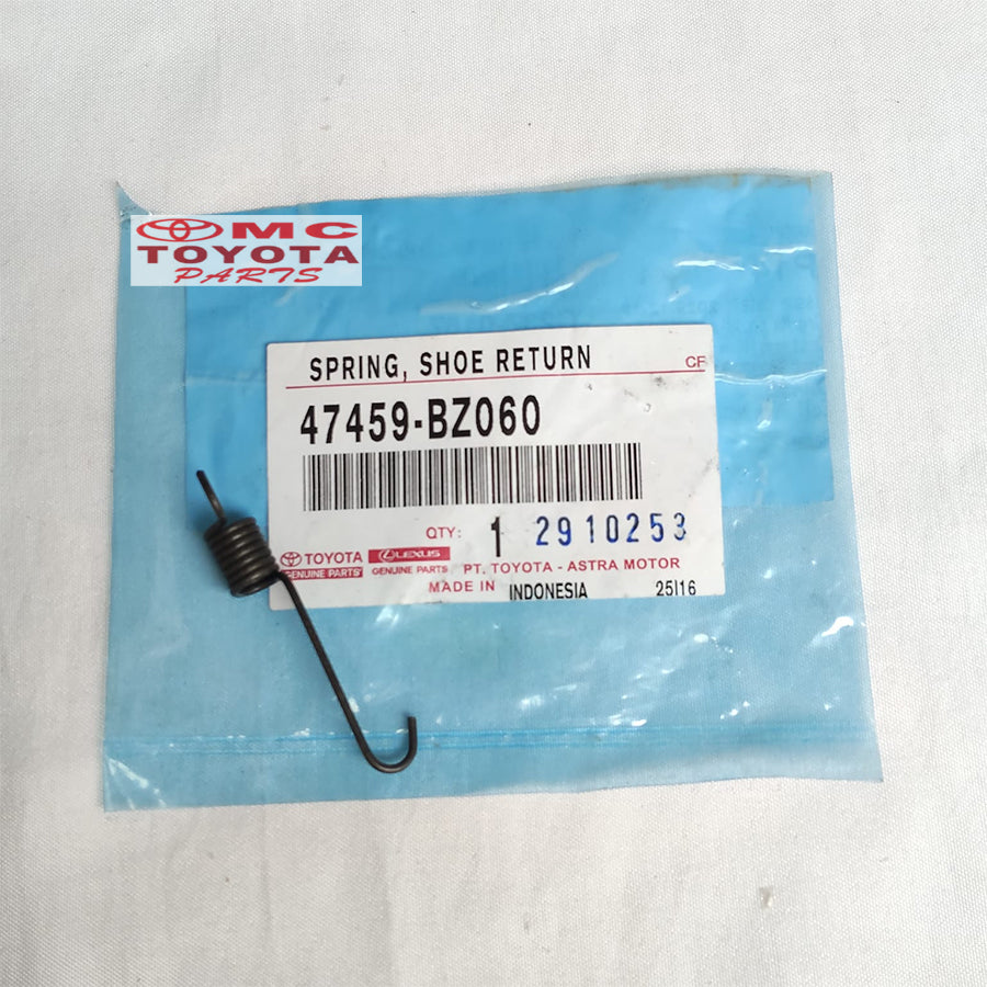 Per Kampas Rem Belakang Kiri Agya Ayla Original 47459-BZ060 Spring Shoe Return
