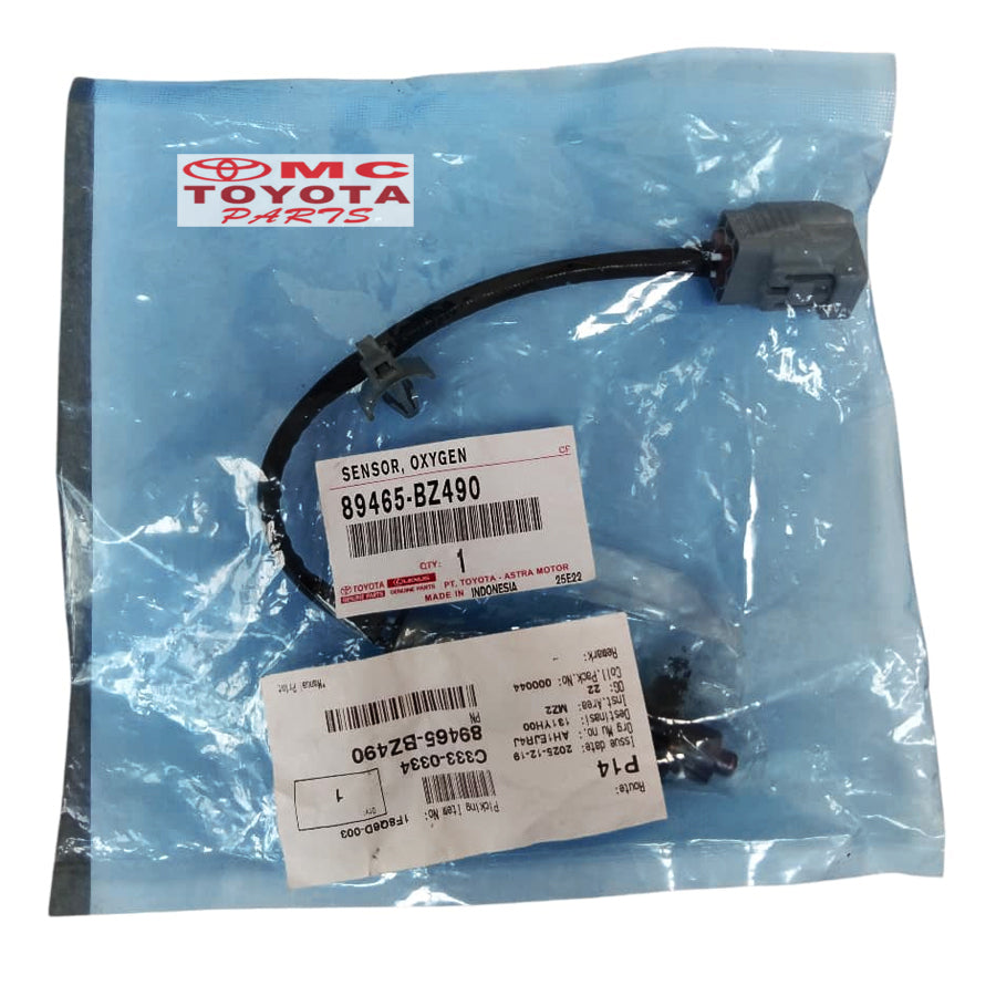 Sensor Oxygen Bagian Bawah Agya Ayla Sigra 1.0 1000cc Original Toyota 89465-BZ490 Sensor O2 Sensor Knalpot