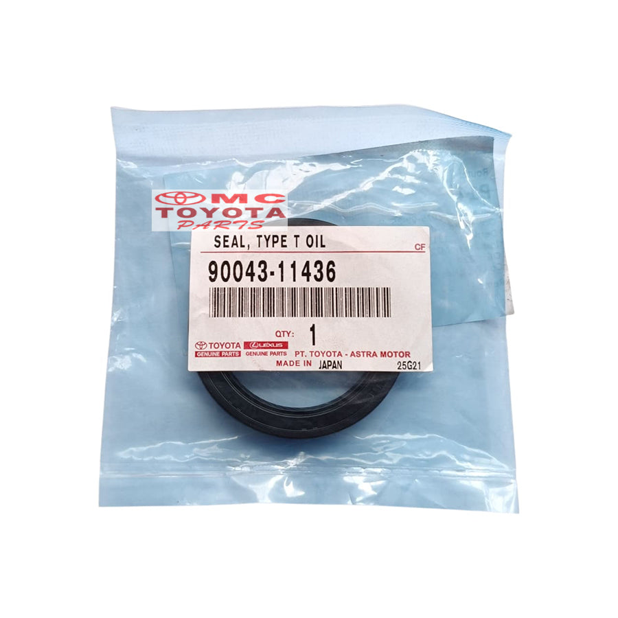 Oil Seal Converter CVT Avanza Xenia Veloz 2022 up Raize Rocky Original Toyota 90043-11436 Seal Type T Oil Seal Conventer Sil Input Shaft As Kopling