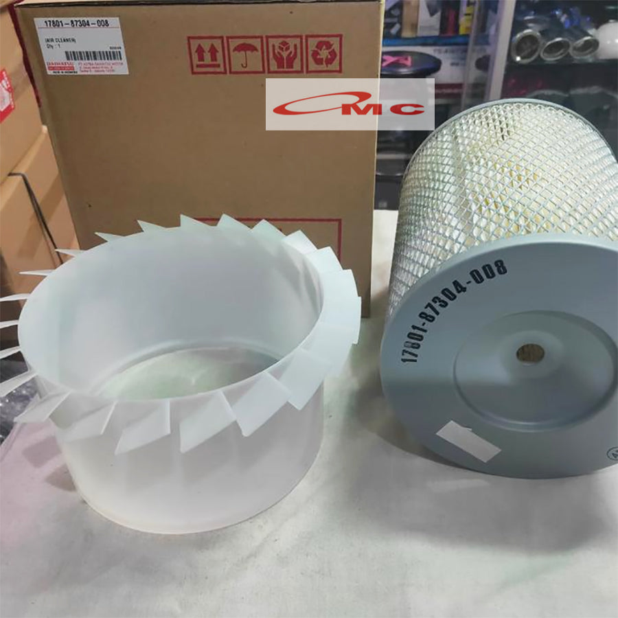 Air Filter Saringan Udara Daihatsu Taft F50 F70 GT Rocky Hiline Independent Delta Original 17801-87304-008 Air Cleaner Filter Udara F73 V22 V83 Ori