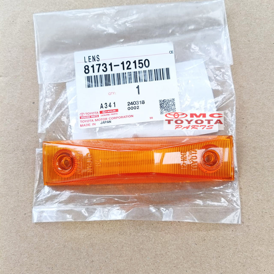 Mika Lampu Sen Sein Fender Spakbor Corolla DX Ke70 Ke 70 Original Toyota 81731-12150 Mika Side Lamp Mika Kaca Lampu Sein Samping Fender