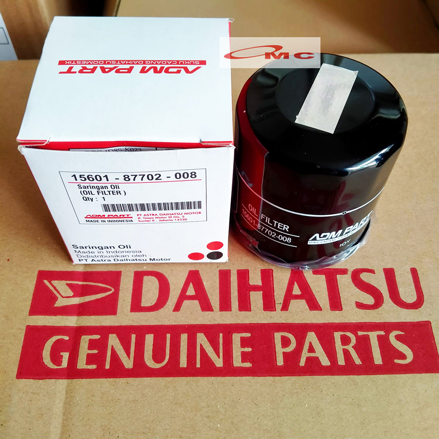 Filter Saringan Oli Daihatsu Taruna Xenia Terios Ayla Sigra Granmax Luxio  D15601-87702-008 Original Daiahatsu