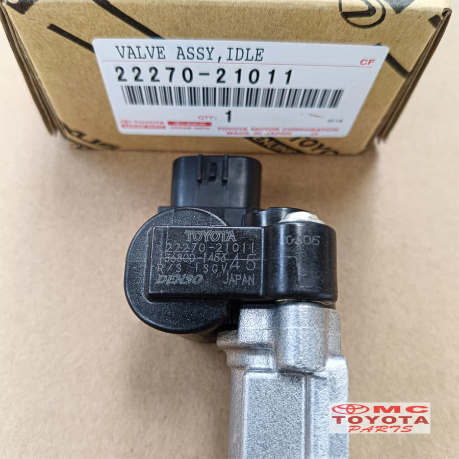 Valve Idle Speed Control Vios Lama 2002-2007 Corolla Altis Old 2001-2007 Original Toyota 22270-21011 Sensor idle Speed Control Kontrol Sensor ISC Throttle throtle Body