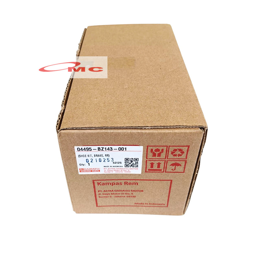 Brake Shoe Kampas Rem Belakang Calya Sigra Original 04495-BZ143-001