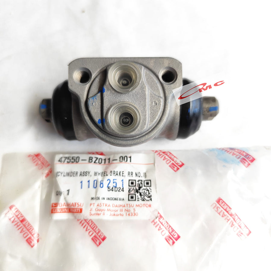 Wheel Cylinder Master Rem Roda Belakang Kanan Kiri Avanza Xenia 2004-2021 47550-BZ011-001 47560-BZ011-001Original Daihatsu