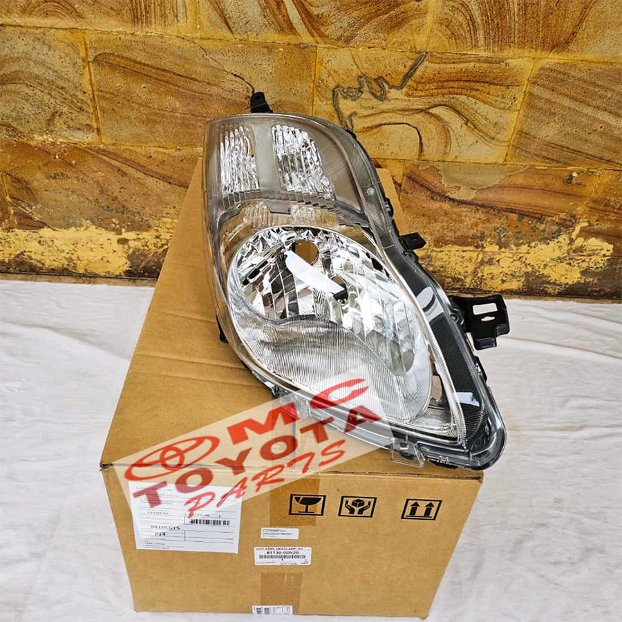 Lampu Depan Head Lamp Kanan Kiri Original Toyota Yaris 2009 2010 2011 2012 2013 81130-0D520 81170-0D520 Headlamp