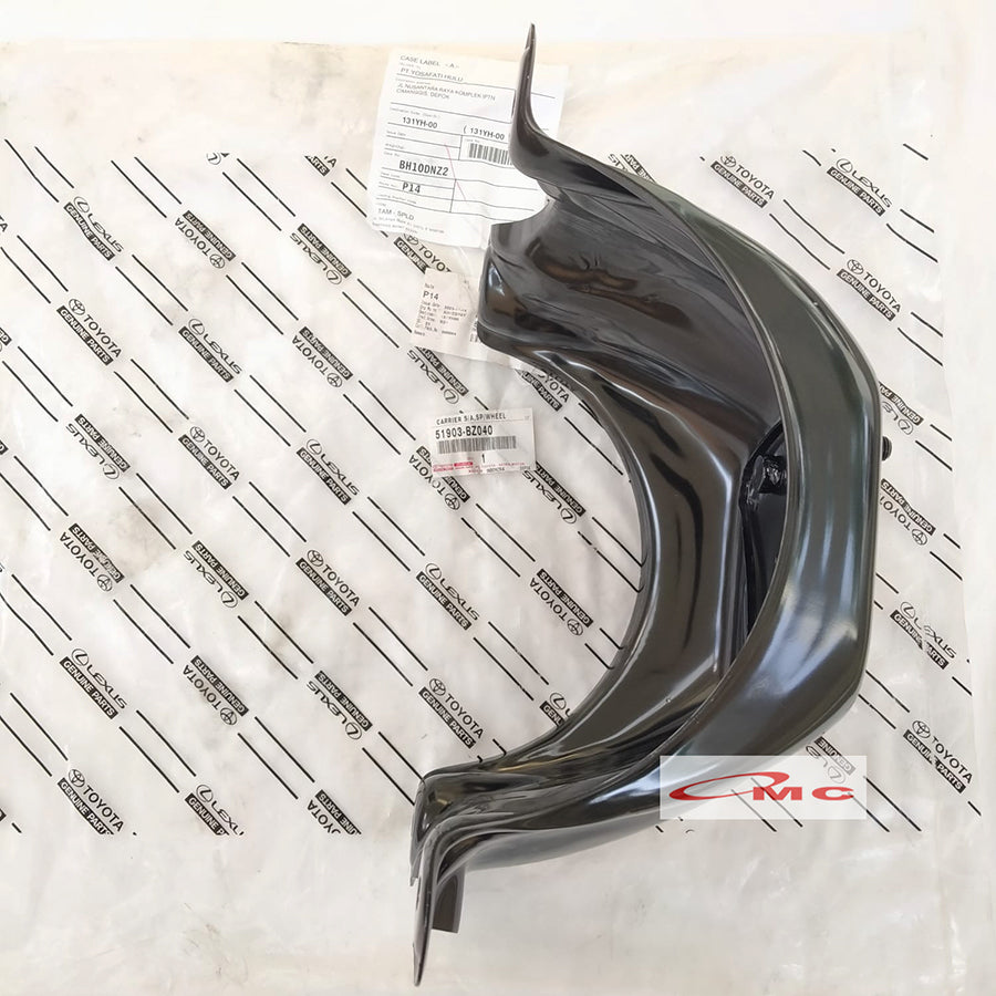 Bracket Gantungan Besi Dudukan Ban Serep Rush Terios 2006 -2015 Konde 51903-BZ040 Original Toyota Breket Ban Serep