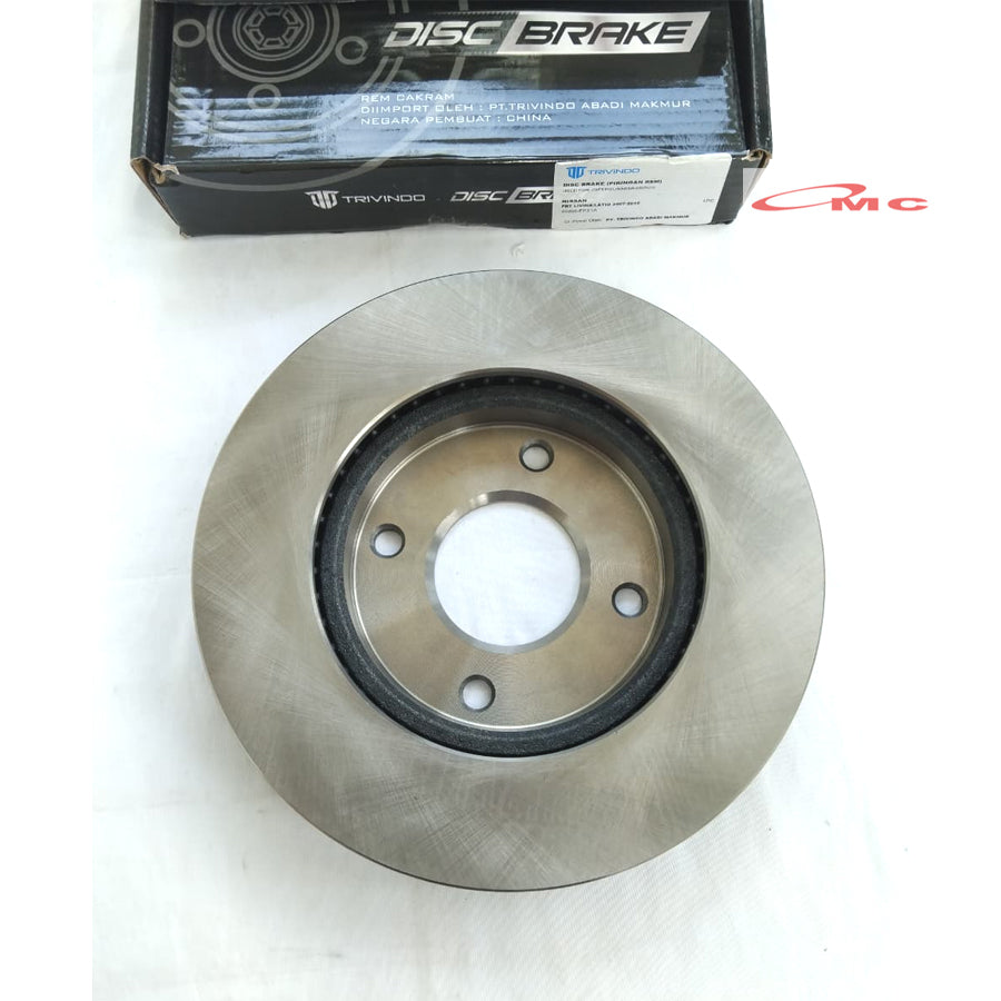 Disc Disk Brake Piringan Rem Depan Nissan Livina Latio 40206-EE51A Original Trivindo