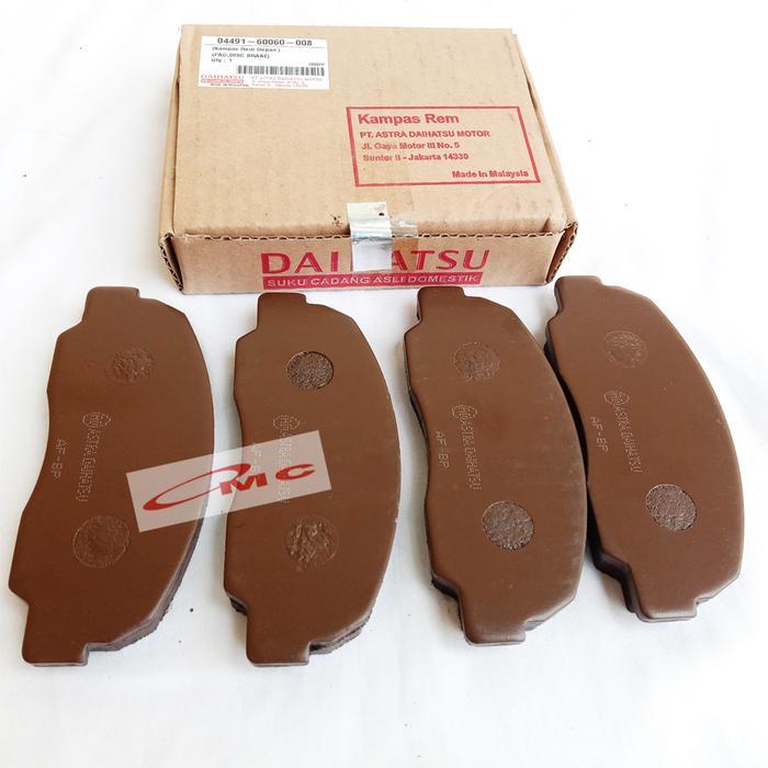 Brake Pad Kampas Rem Depan FEROZA F62 TAFT F70 ORI Daihatsu Genuine Parts 04491-60060-008