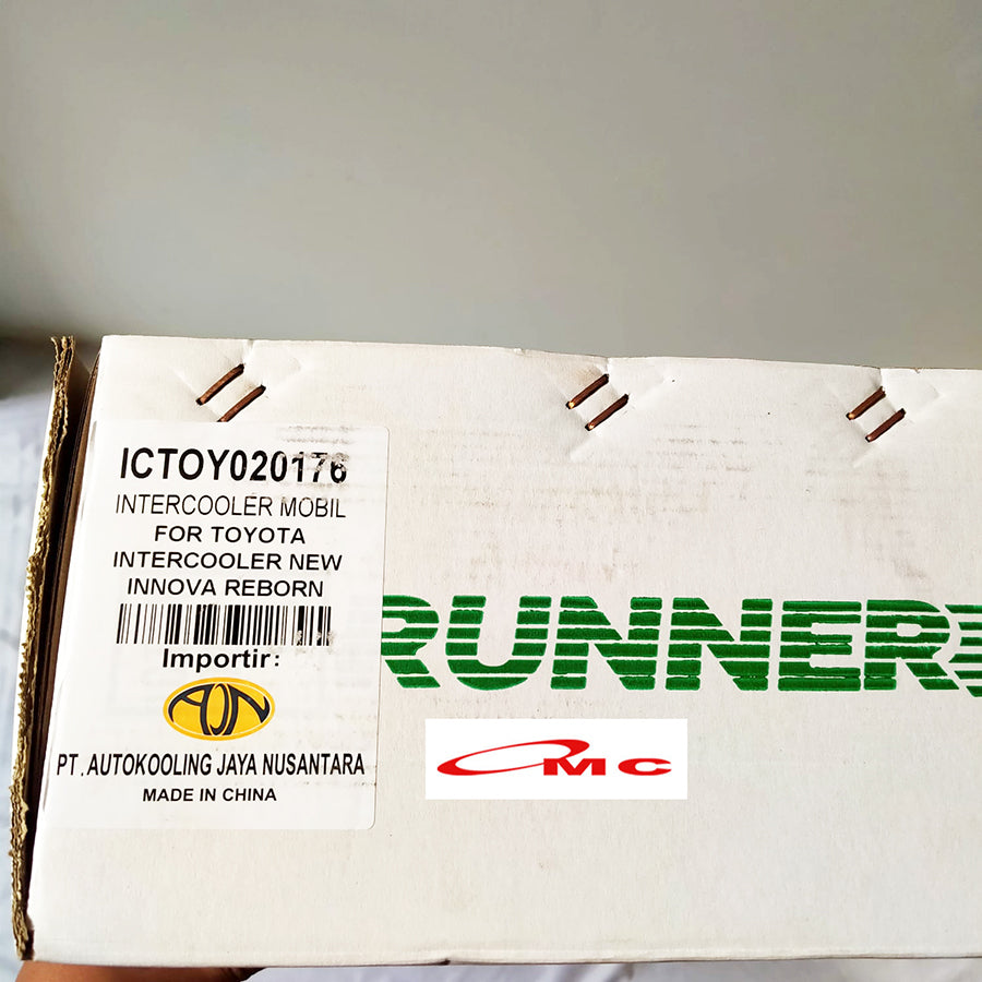 Intercooler Inter Cooler Innova Reborn Hilux Revo Fortuner 2022-Keatas Diesel RUNNER ICTOY020176 Original Runner Intercoler