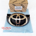 Dudukan + Emblem Grille Depan Kijang Innova 2004-2012 Logo Chrome Original Toyota 75301-0K010 Logo Grill Emblem Grill Radiator Depan Sticker Stiker Garnish Batman