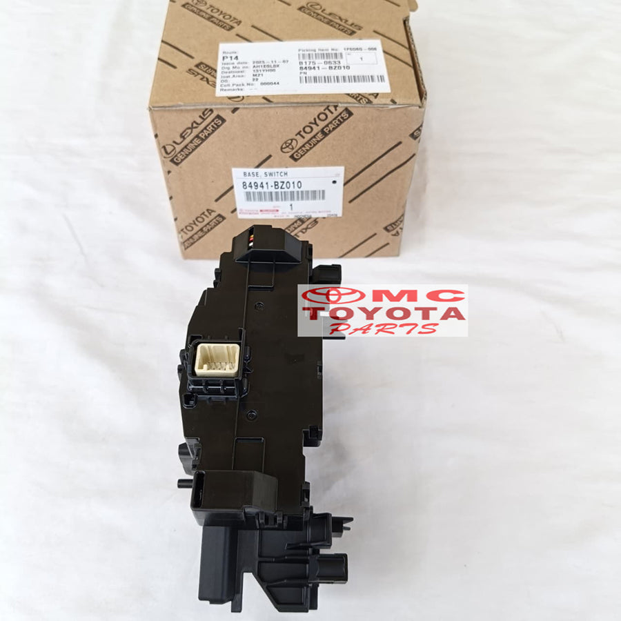 Panel Base Switch Dudukan Dasar Rumah Saklar Lampu Depan dan Wiper Grand Avanza Veloz Great Xenia Calya Sigra Agya Ayla Original 84941-BZ010