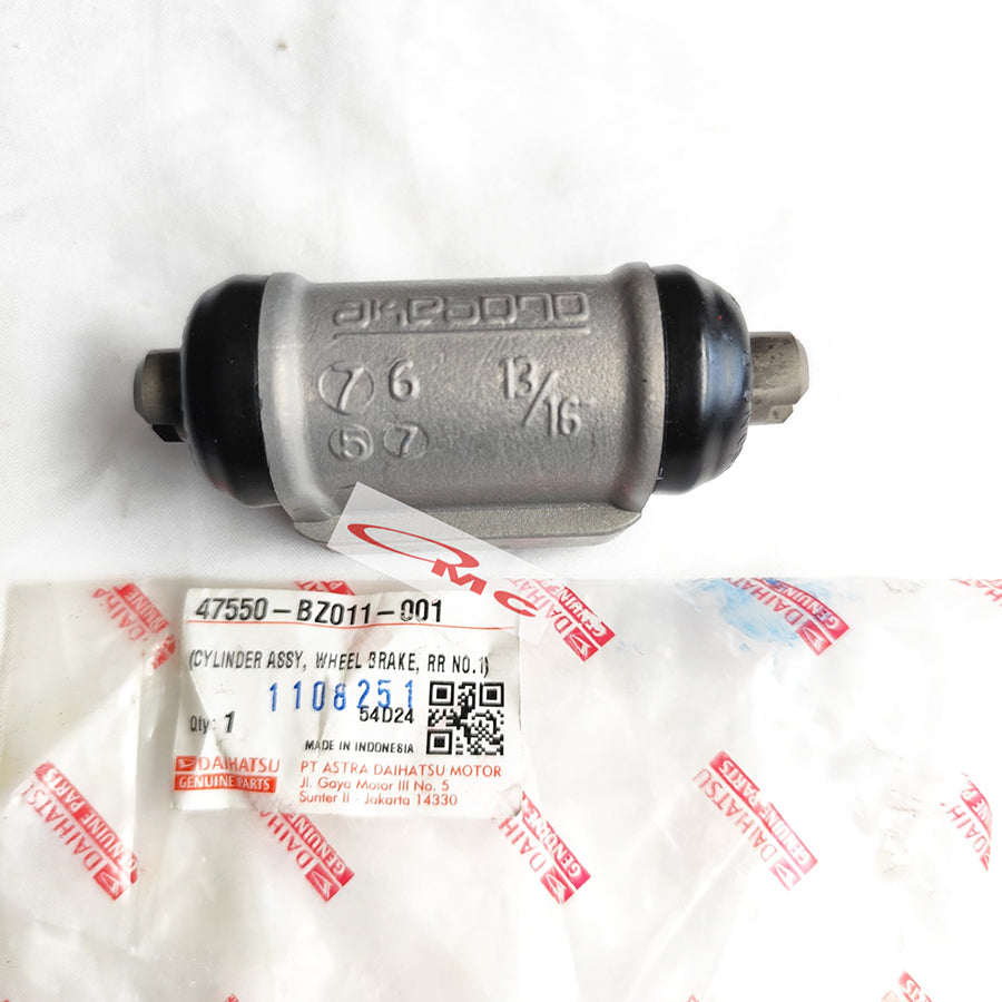 Wheel Cylinder Master Rem Roda Belakang Kanan Kiri Avanza Xenia 2004-2021 47550-BZ011-001 47560-BZ011-001Original Daihatsu