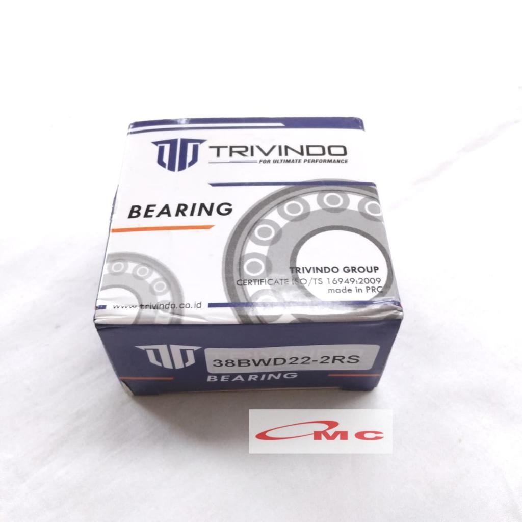 Bearing Laher Roda Depan Vios Old Gen 1 38BWD22-2RS Trivindo Original