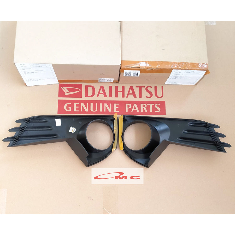Cover Fog Lamp Foglamp Tutup Lampu Kabut Kanan Kiri Great New Xenia 2015-2018 GX192-23020-000 GX192-23010-000 Original Daihatsu