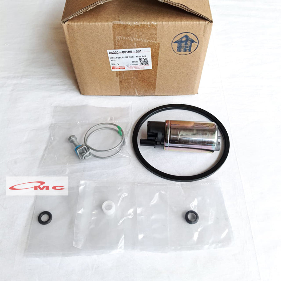 Fuel Pump Pompa Bensin Grand Avanza Xenia All New Rush Terios Original 04000-081B0-001 Motor Pompa Bensin Pump Fuel Rotax Rotak Ori