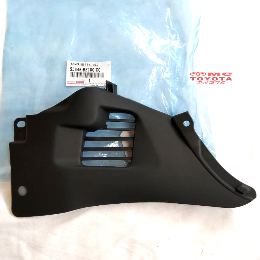 Tutup Cover Panel Bawah Dashboard Samping Konsol Box Kanan Kiri All New Avanza Xenia Original 55641-BZ140-C0 55646-BZ100-C0