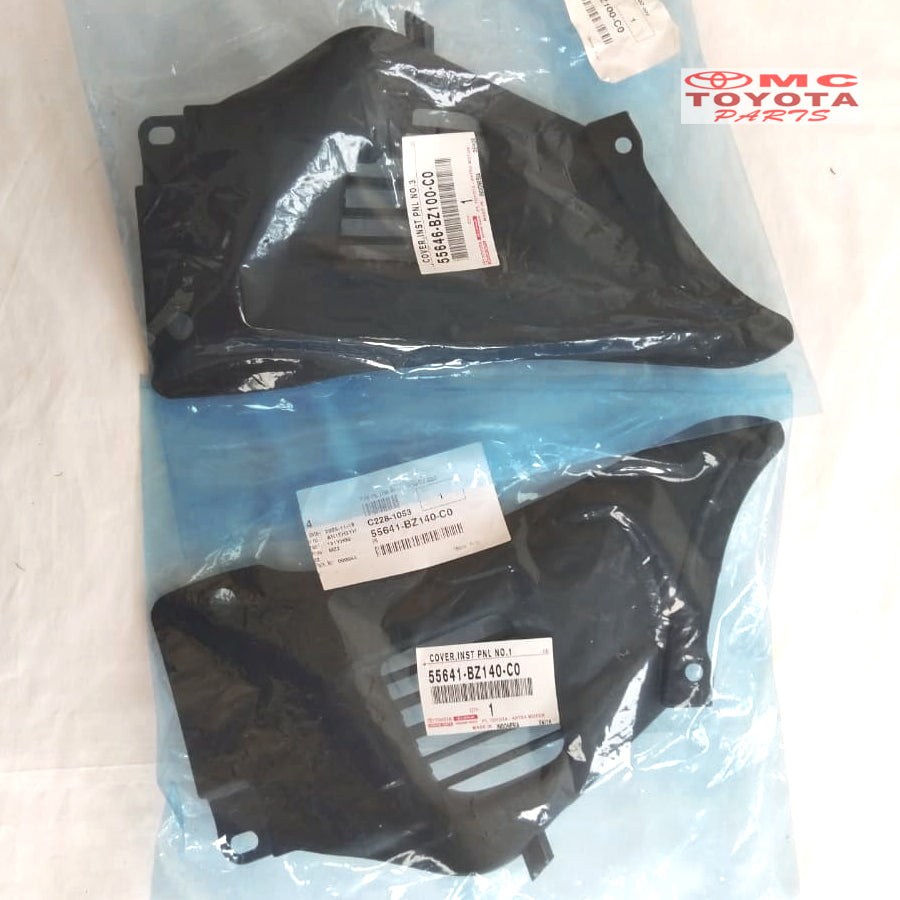 Tutup Cover Panel Bawah Dashboard Samping Konsol Box Kanan Kiri All New Avanza Xenia Original 55641-BZ140-C0 55646-BZ100-C0