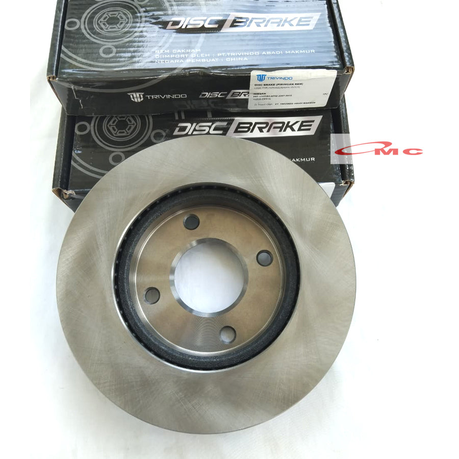 Disc Disk Brake Piringan Rem Depan Nissan Livina Latio 40206-EE51A Original Trivindo
