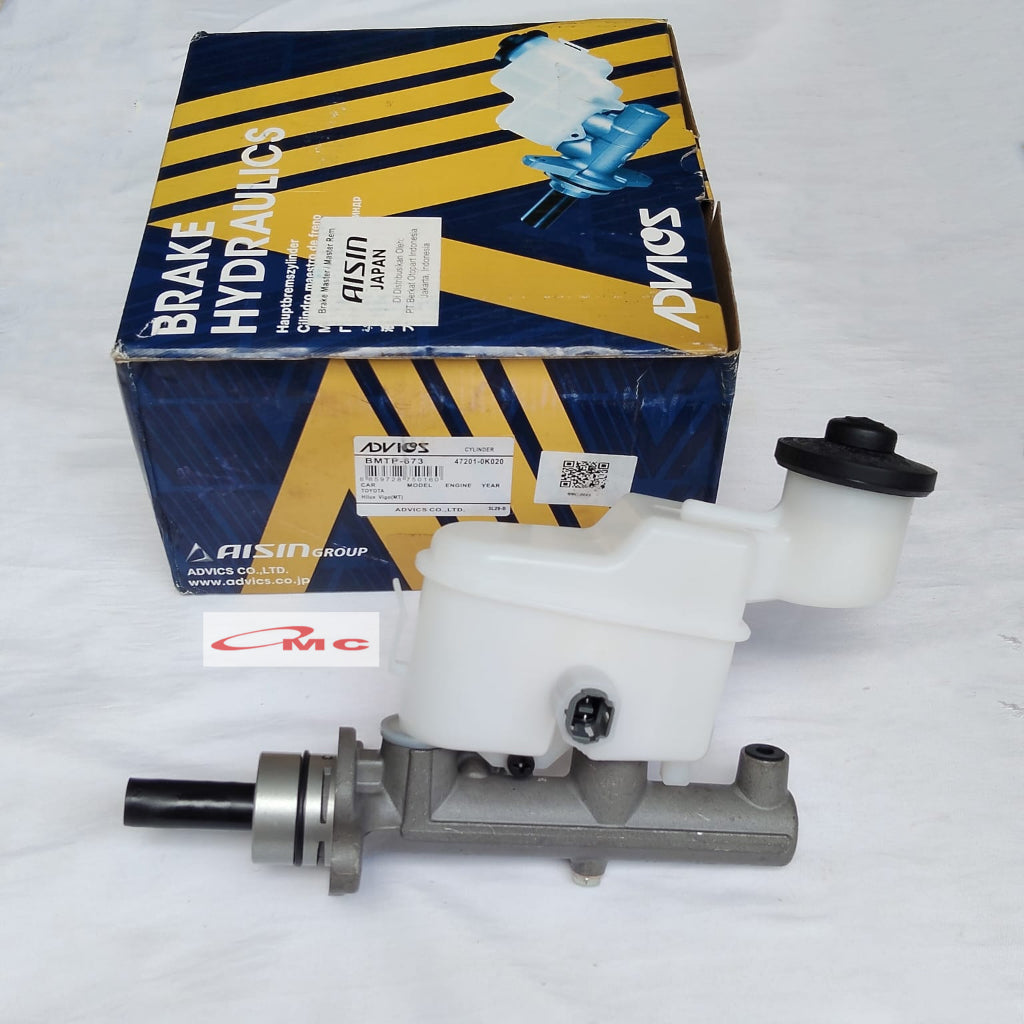 Brake Master Rem Innova Hilux Fortuner Manual Central Rem ADVICS AISIN BMTP 673 Original