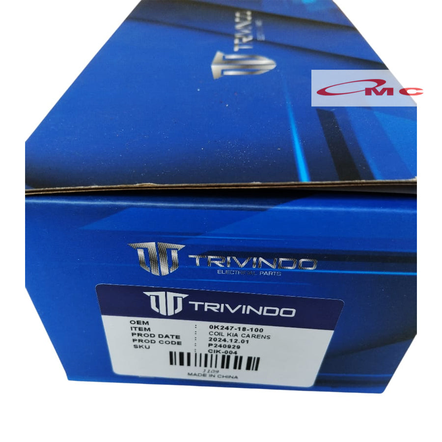 Coil Koil Ignition Busi Kia Carens Carrens 2 II 0K247-18-100-TRV Original Trivindo