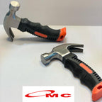 Palu Kambing Mini 8 OZ Palu Cebol Pendek Mini Claw Hammer Alat Pertukangan Pendek Gagang Karet
