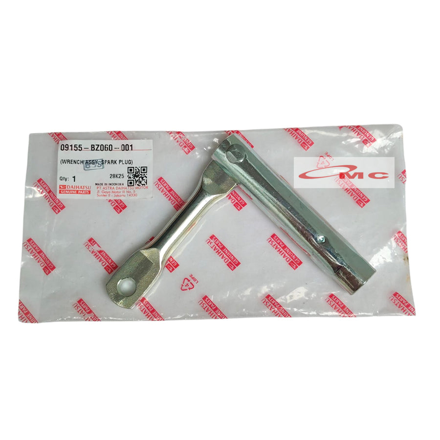 Kunci Busi Original Avanza Xenia 2015 Rush Terios F800 Calya Sigra 1.2 Agya Ayla 1.2 Daihatsu Genuine Parts - Wrench Spark Plug 09155-BZ060-001