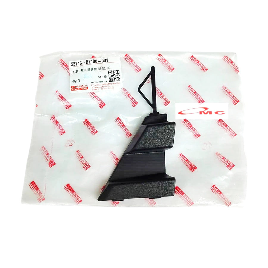 Tutup Cover Derek Towing Bemper Depan Kiri Daihatsu Ayla 2020 up Original 52716-BZ100-001 Tutup Bumper Towing Cover Tutup Baut Bemper Depan Kiri Ayla 1.2 1200cc