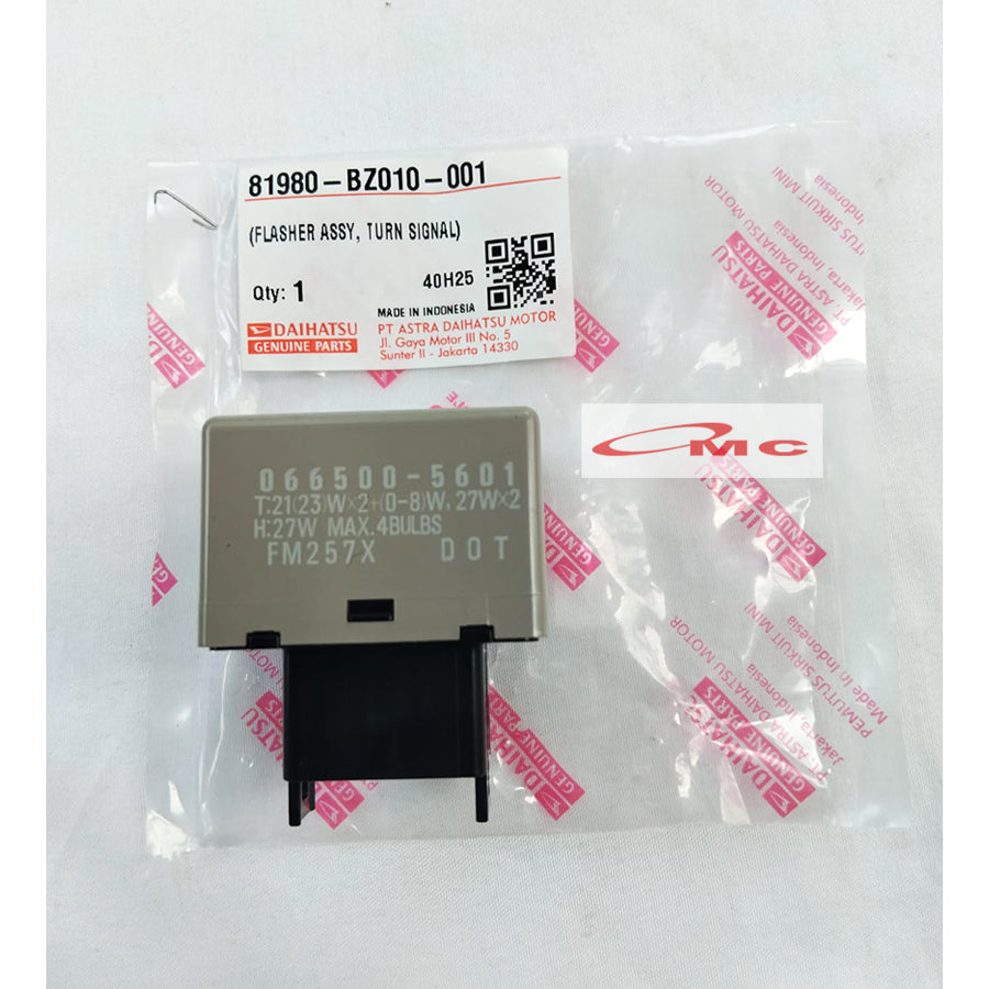 Flasher Turn Signal Sein Avanza Veloz Xenia Rush Terios F700 GranMax Luxio  Daihatsu 81980-BZ010-001 Original