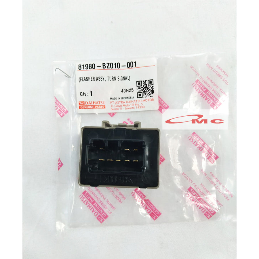 Flasher Turn Signal Sein Avanza Veloz Xenia Rush Terios F700 GranMax Luxio  Daihatsu 81980-BZ010-001 Original