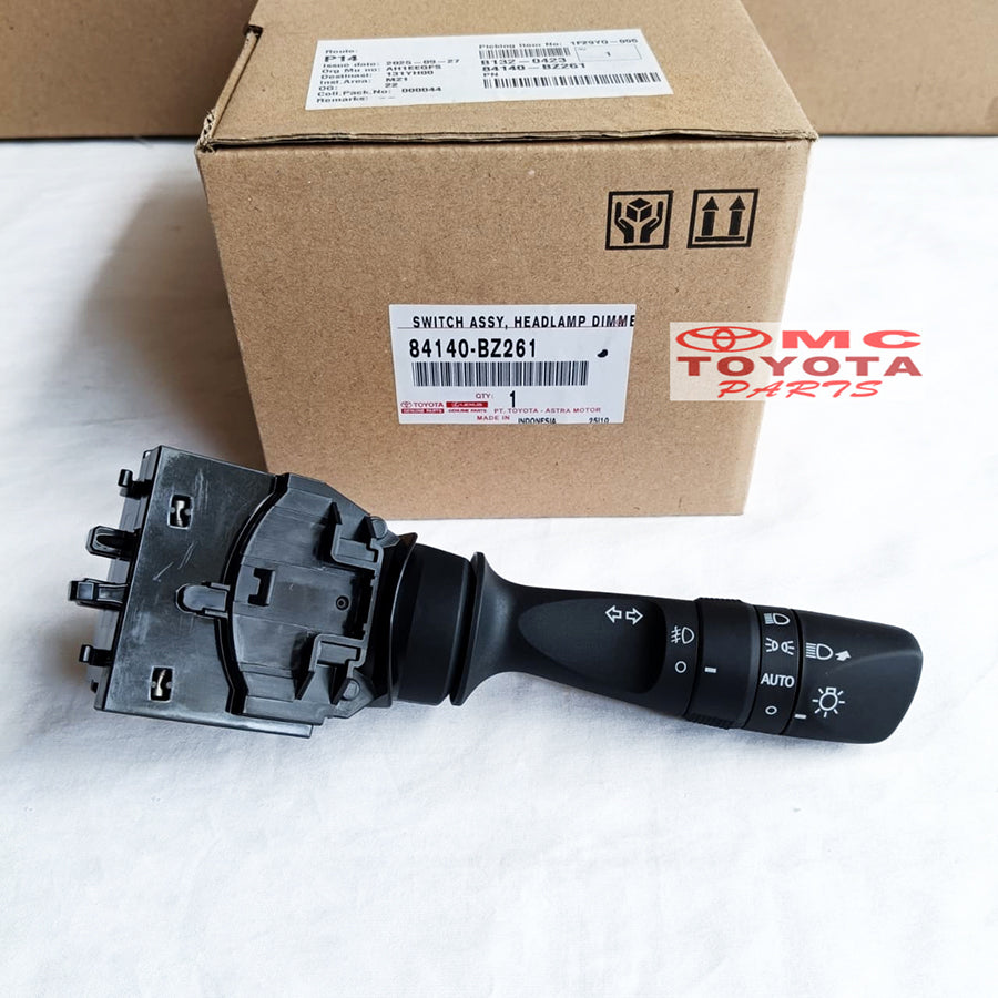 Saklar Lampu Auto All New Avanza Veloz Xenia FWD 2022 Raize Rocky Original 84140-BZ261 Saklar Lampu Sen Sein Saklar Switch Headlamp Lampu Depan Saklar Foglamp Foglam Ori
