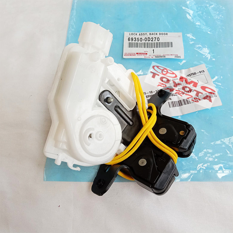 Door Lock  Kunci Pintu Bagasi Toyota Sienta Original 69350-0D270